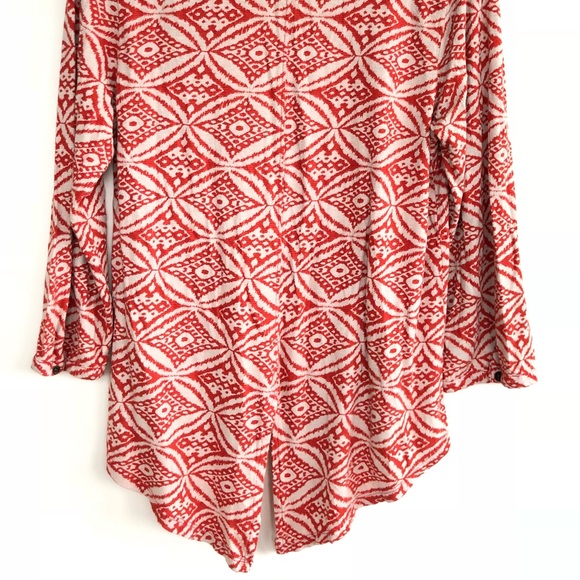 Lucky Brand Boho Tunic Top Shirt - Picture 8 of 8